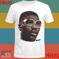 Nnamdi Madubuike Wears Hakeem Olajuwon Big Face T-shirts