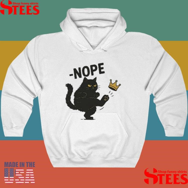 No Kings In America Black Cat Shirts