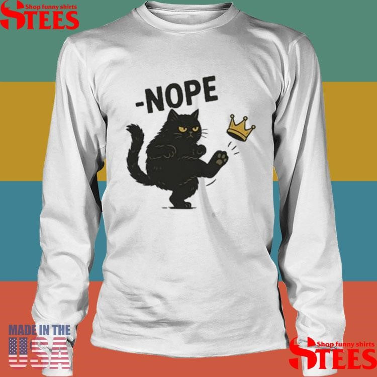 No Kings In America Black Cat Shirts