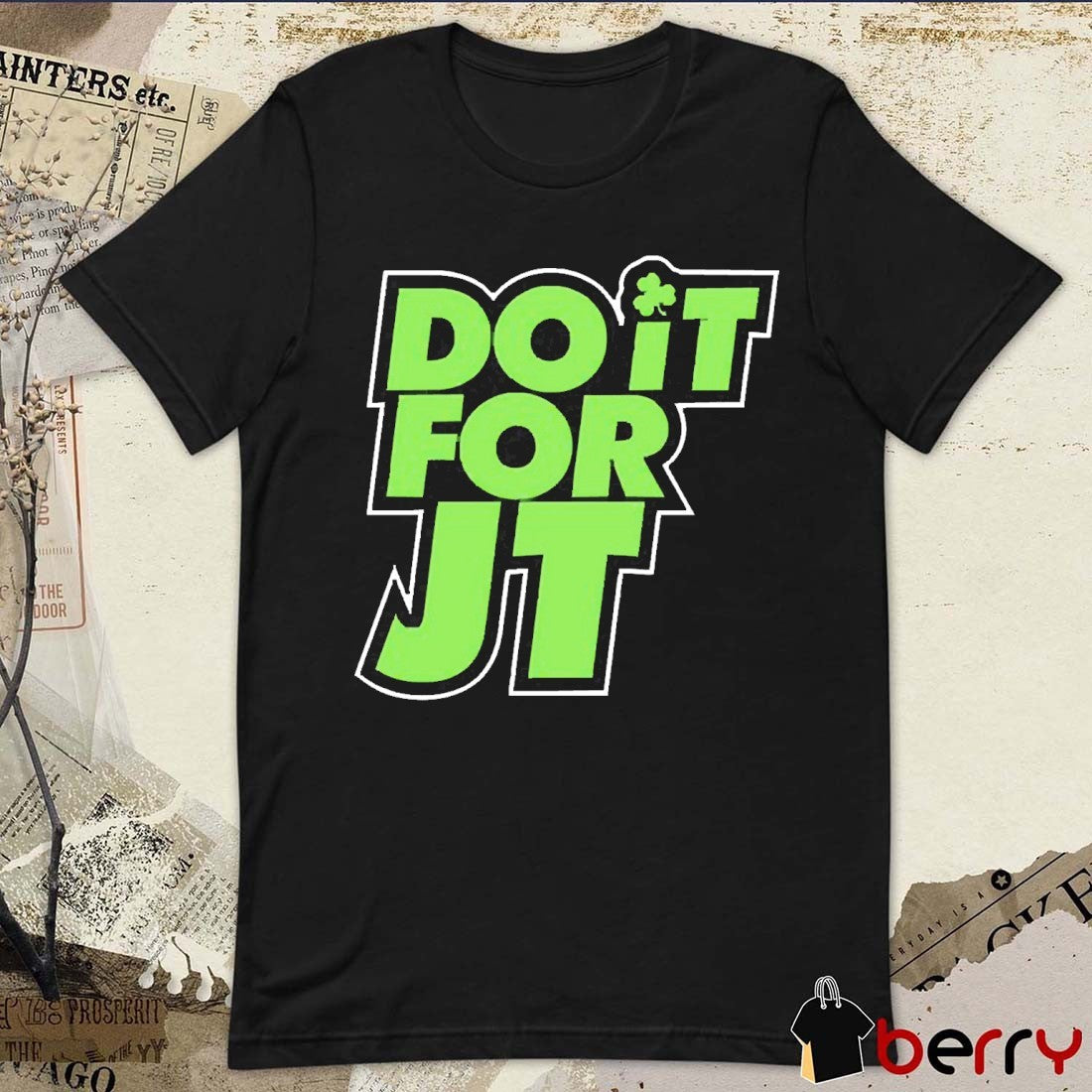 Noa Dalzell Wearing Do It For Jt Jayson Tatum Boston Celtics t-shirt