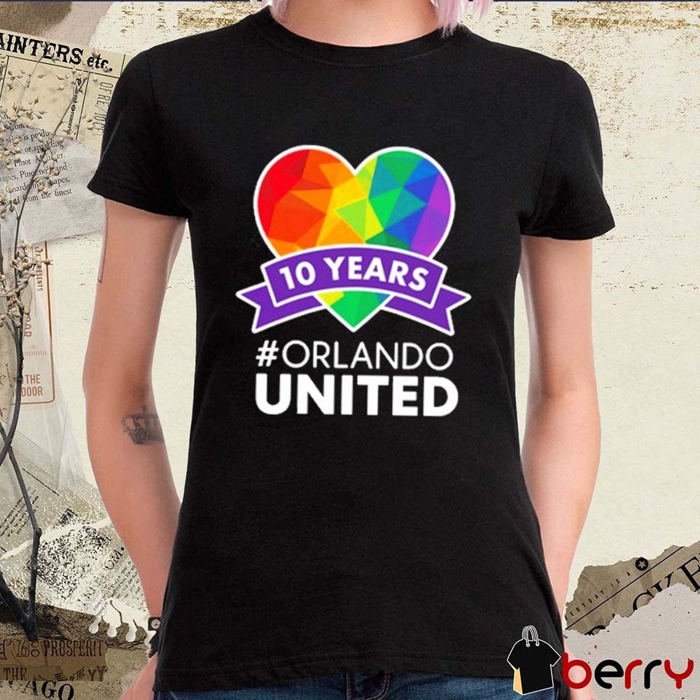Noah Kahan 10 Years Orlando United Pride t-shirt