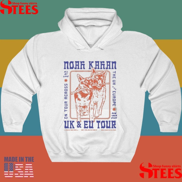 Noah Kahan 2025 Summer UK & EU Summer 2025 Tour T-shirt