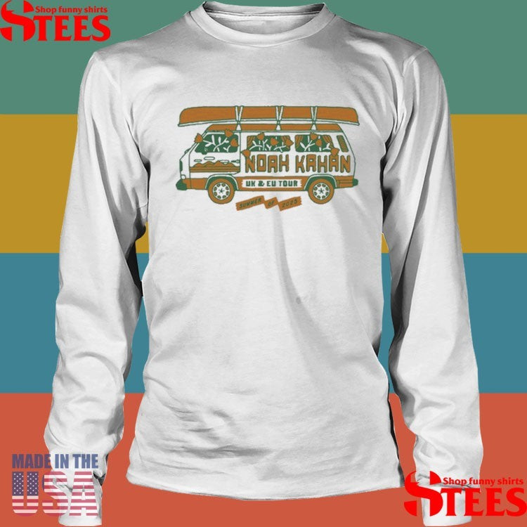 Noah Kahan 2025 Summer Uk & Eu Tour T-shirt