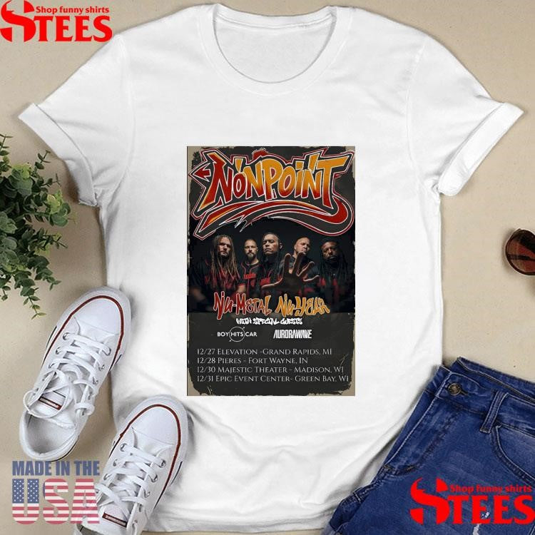 Nonpoint Nu Metal Nu Year Tour 2025 T-shirt