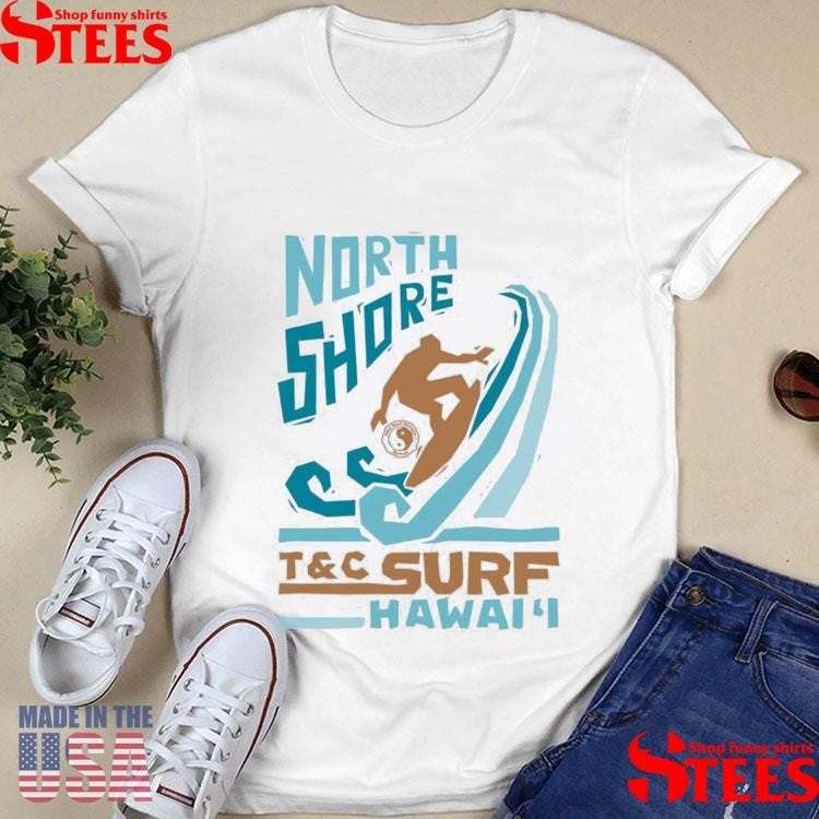 North Shore Surf Hawaii Classic Signage Jersey T-shirt