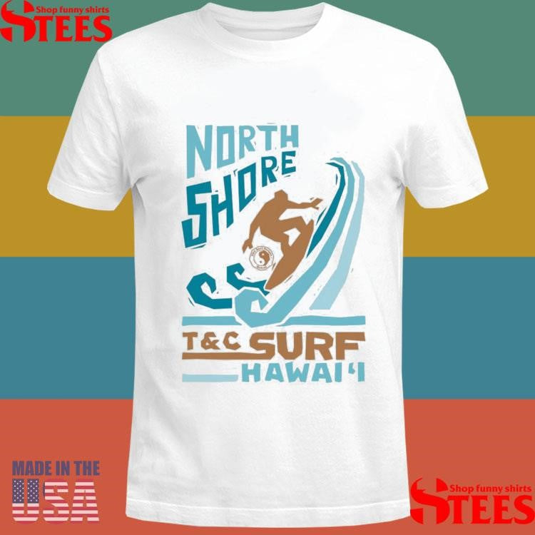 North Shore Surf Hawaii Classic Signage Jersey T-shirt