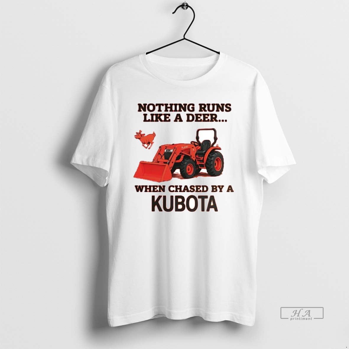 Official Nothing Runs Like A Deer When Chased By A Kubota T-Shirts, Hoodie, Sweatshirt | CiraTrend.com