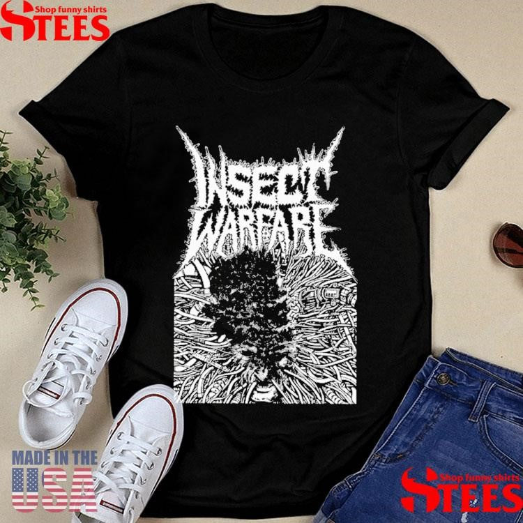 Nwt Insect Warfare Music Art T-shirt