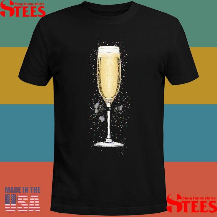 Nye Champagne Happy New Year T-shirt