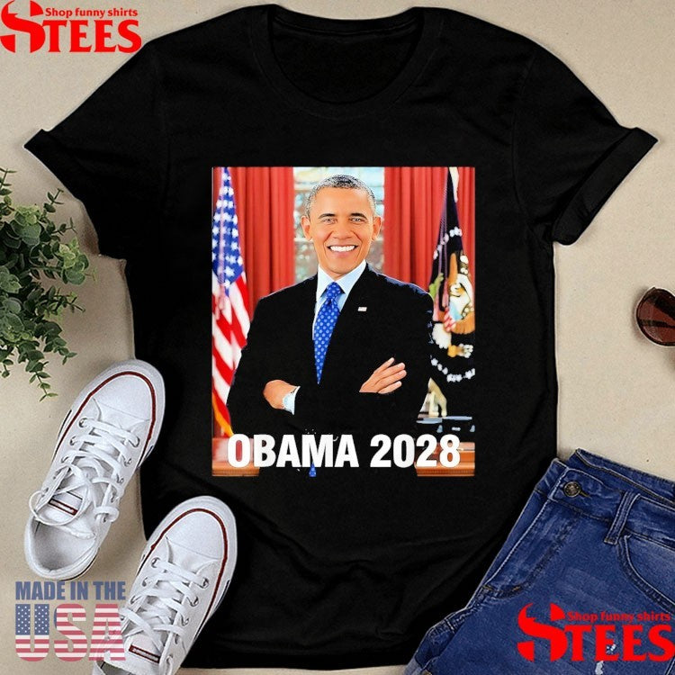 Obama 2028 Vote Obama For President 2028 Shirts