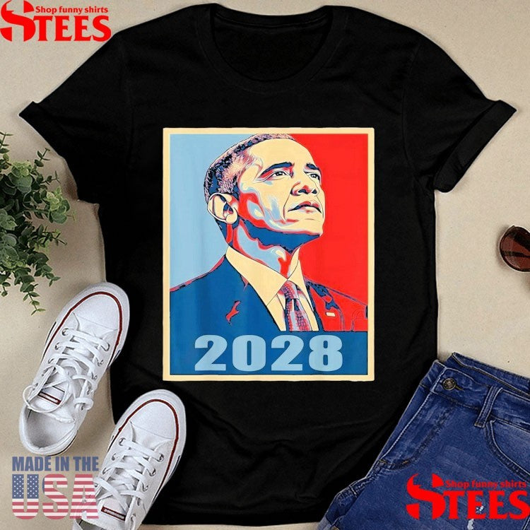 Obama For President 2028 Obama 48th President Of America Shirts