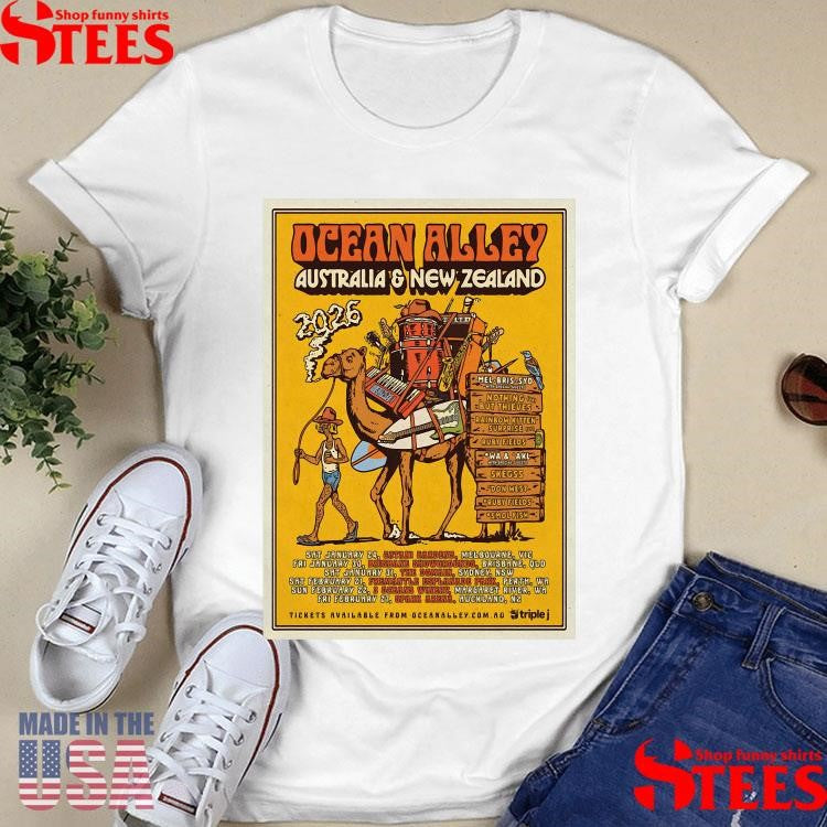 Ocean Alley 2026 Australian And New Zealand T-shirt