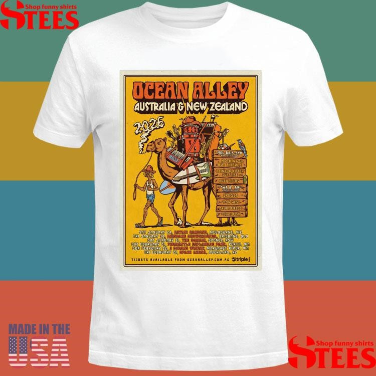 Ocean Alley 2026 Australian And New Zealand T-shirt