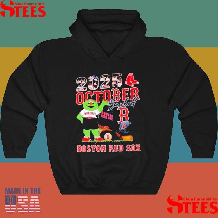 October Baseball Boston Red Sox Mascot 2025 T-shirt
