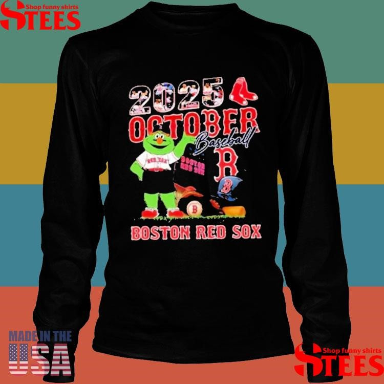 October Baseball Boston Red Sox Mascot 2025 T-shirt