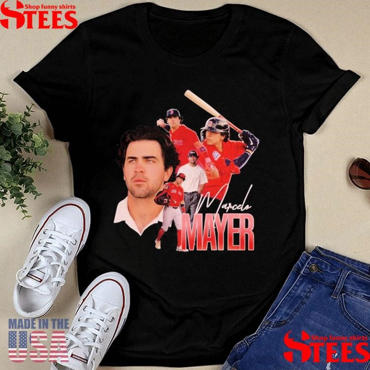 Official Boston Red Sox Marcelo Mayer Rookie Shirtss