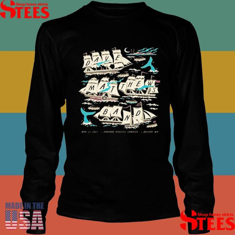 Official Dave Matthews Band May 25th 2025 Boston Show Shirtss