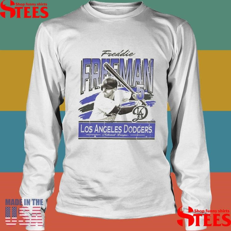 Official Freddie Freeman Los Angeles Dodgers National League Shirtss
