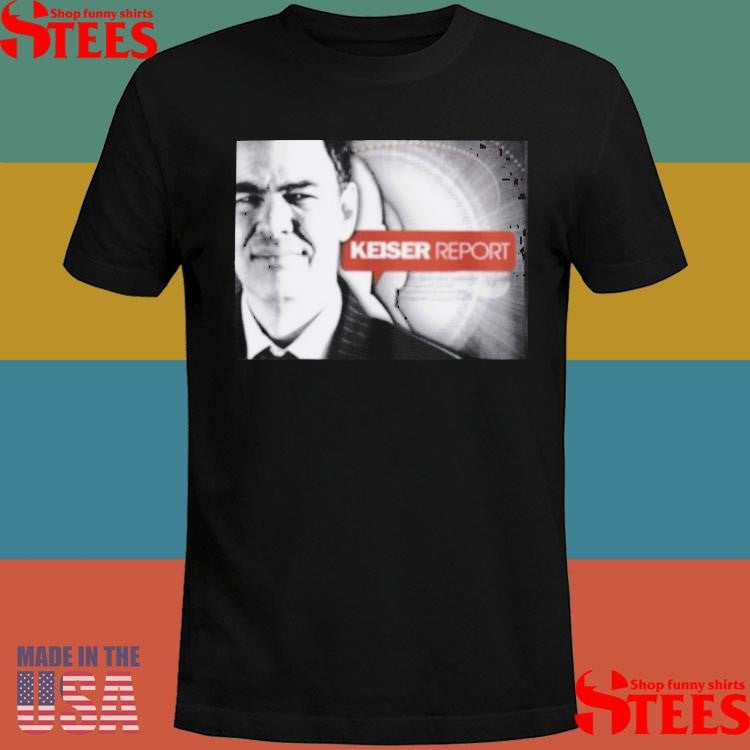 Official Max Keiser Report Bitcoin Shirtss