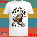 Official Member Of Club Just Resting My Eyes Shirts
