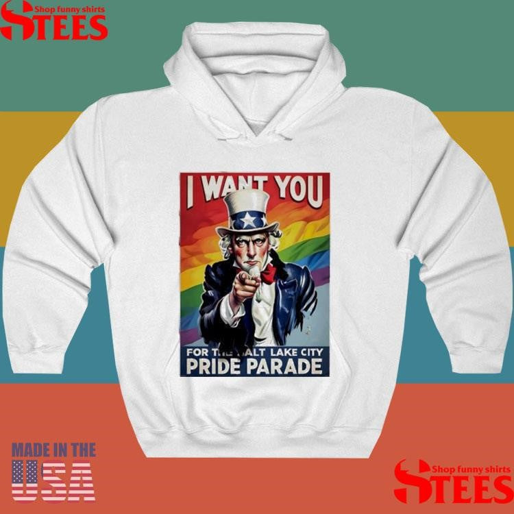 Official Uncle Sam I Want You For The Salt Lake City Pride Parade Shirtss