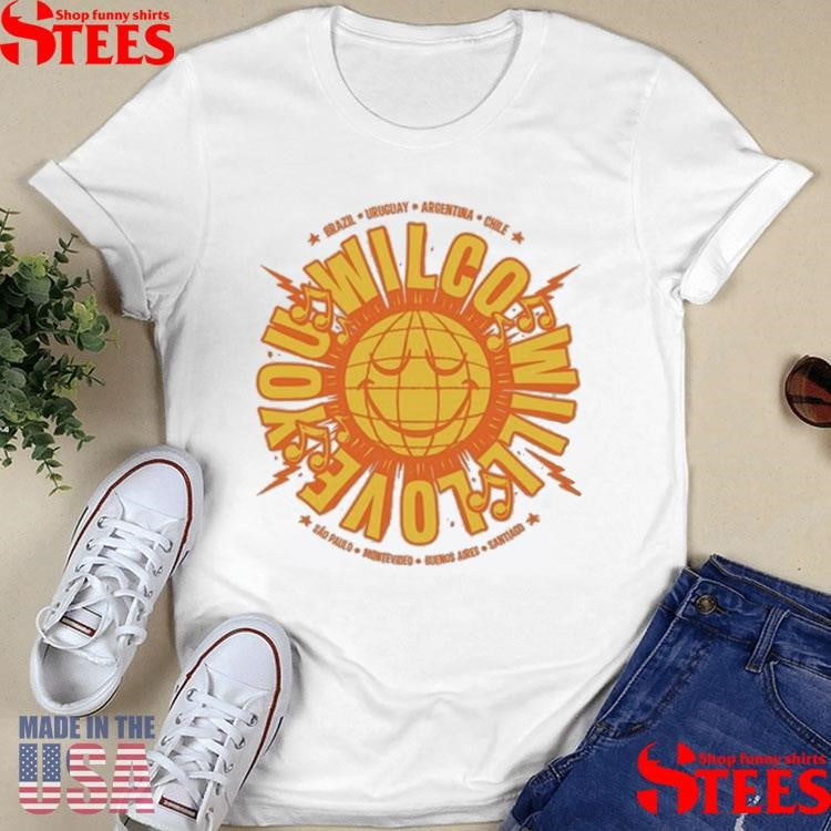 Official Wilco 2025 Sa Tour Shirtss