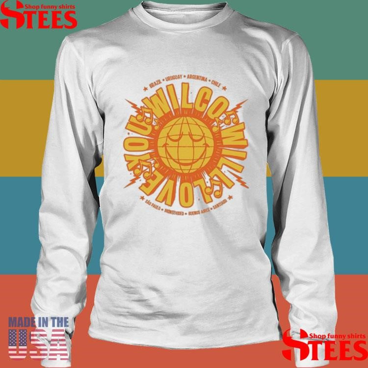 Official Wilco 2025 Sa Tour Shirtss