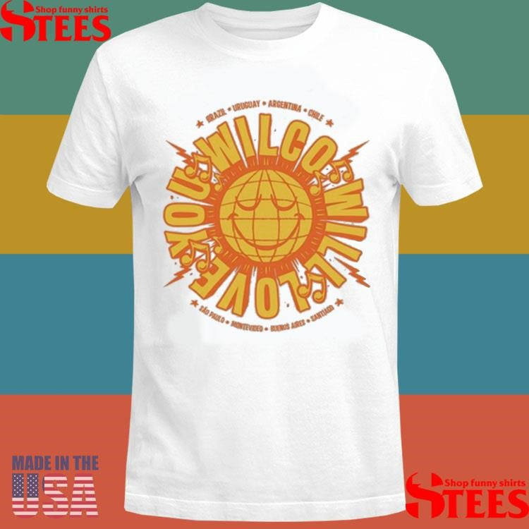 Official Wilco 2025 Sa Tour Shirtss