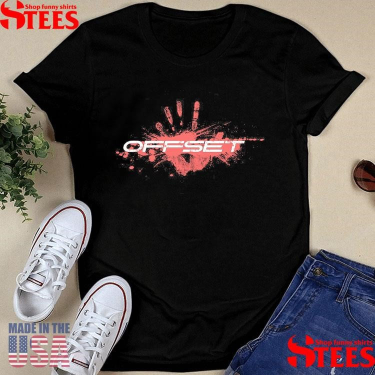 Offset Splatter T-shirt