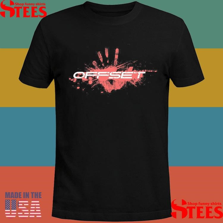 Offset Splatter T-shirt