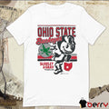 Ohio State Brutus Buckeyes Scarlet And Gray The Buckeye State Retro t-shirt