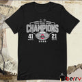 Ohio State Buckeyes 2025 College Football Playoff Quarterfinal Rose Bowl Champions Buckeyes Vs Ducks 41-21 Score Victory Ahead t-shirt