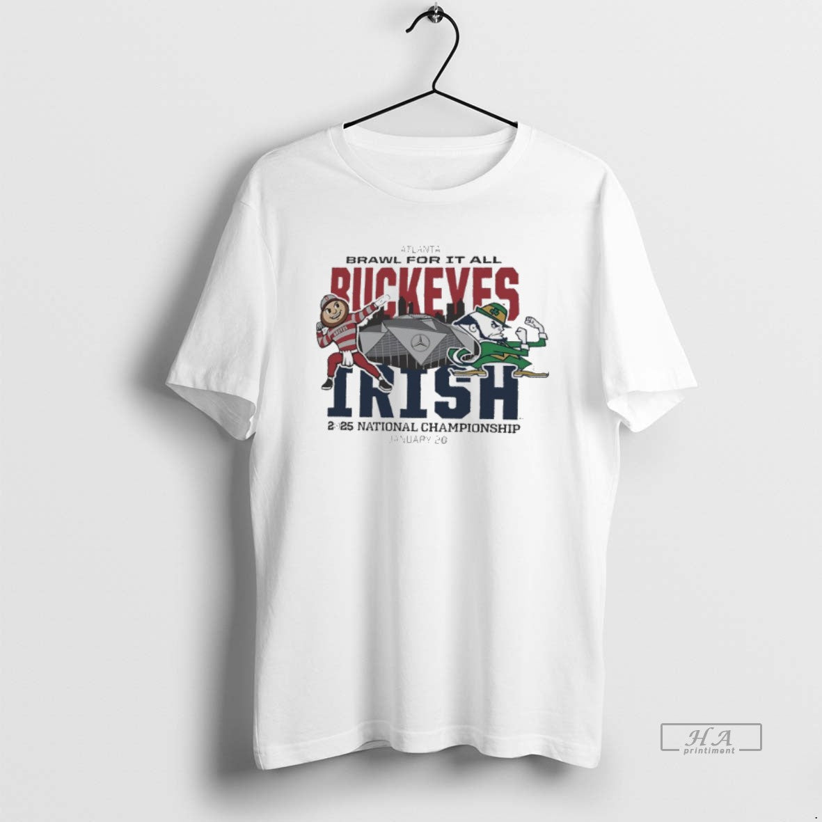 Official Ohio State Vs Notre Dame Dueling Mascot 2025 National Championship T-Shirts, Hoodie, Sweatshirt | CiraTrend.com