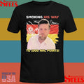 Oilers Leon Draisaitl Smoking His Way To 1000 Points T-shirt