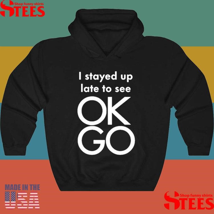 Ok Go I Stayed Up Late To See Tour 2025 Shirts