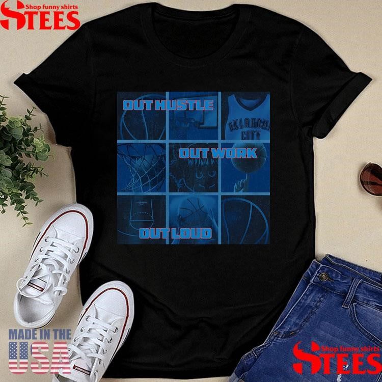 Okc Thunder 2025 Playoff Grid Shirts