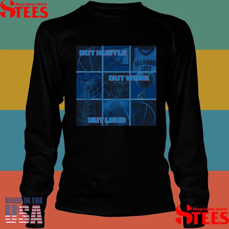 Okc Thunder 2025 Playoff Grid Shirts