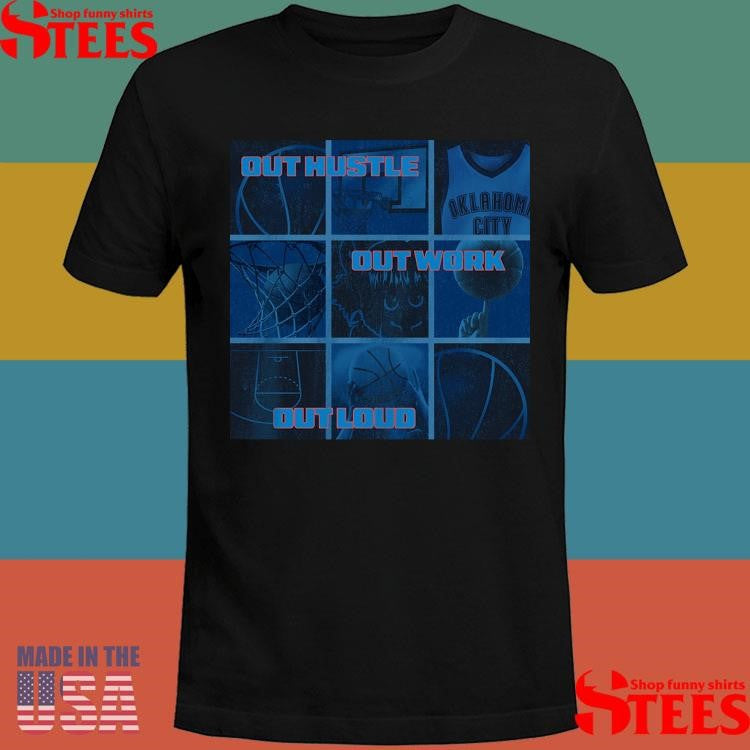 Okc Thunder 2025 Playoff Grid Shirts