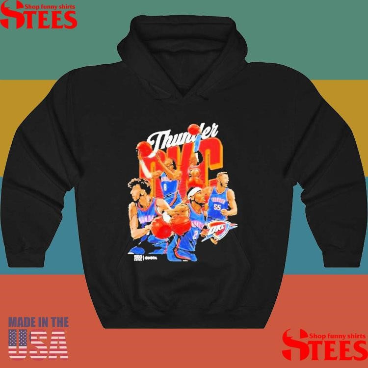 Oklahoma City Thunder Starting 5 Shirts