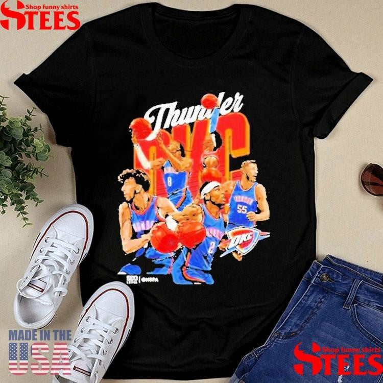 Oklahoma City Thunder Starting 5 Shirts