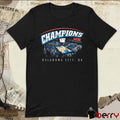 Oklahoma City Thunder defeated Indiana Pacers Champions Crowd Oklahoma City OK Stadium 2025 Graphic t-shirt