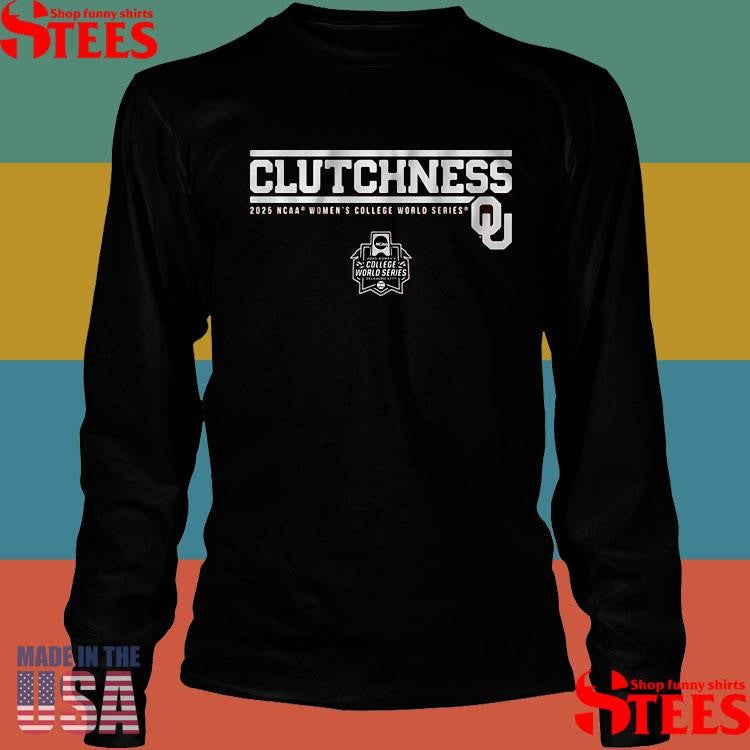 Oklahoma Softball Wcws Clutchness T-shirt