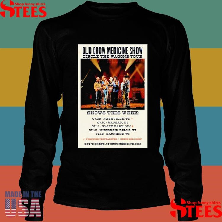Old Crow Medicine Show Circle The Wagons Tour 2025 T-shirt