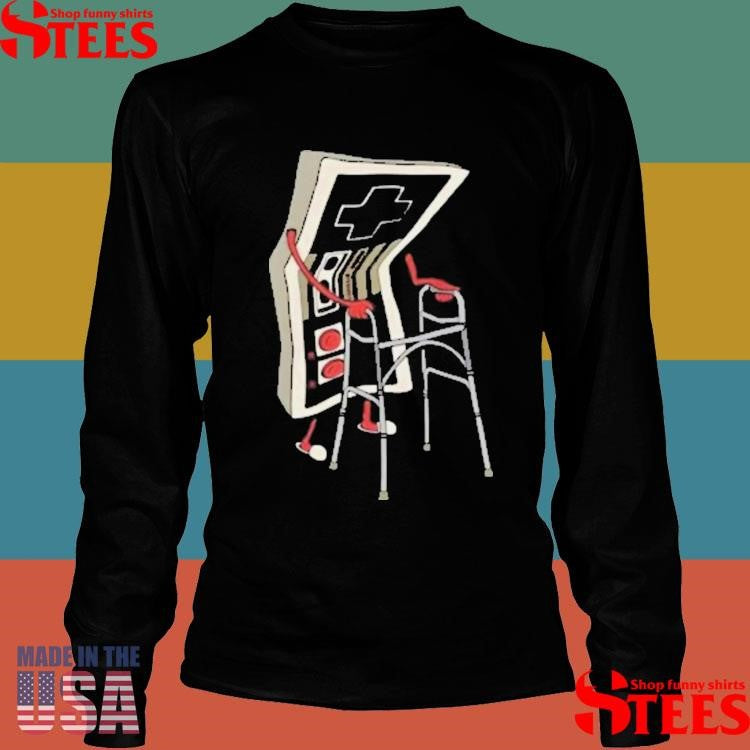 Old Gamer Retro Video Game T-shirt