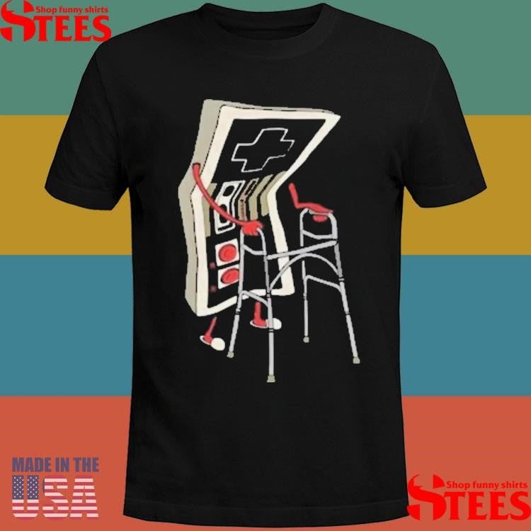 Old Gamer Retro Video Game T-shirt