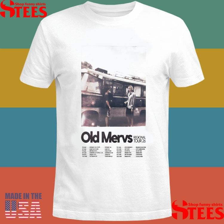 Old Mervs Regional 2026 Tour T-shirt