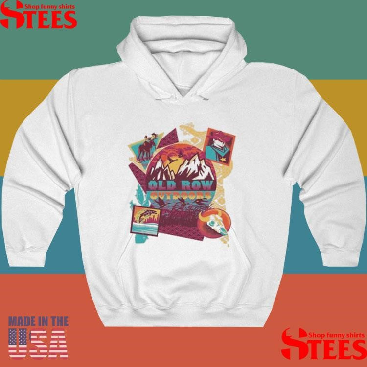 Old Row Outdoors Western Scene T-shirt