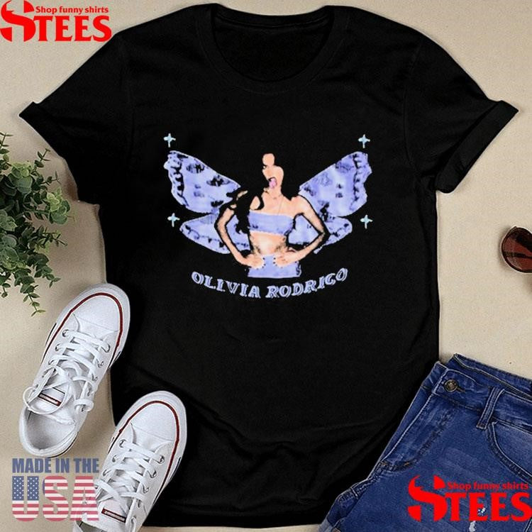 Olivia Rodrigo Butterfly Wings Shirts
