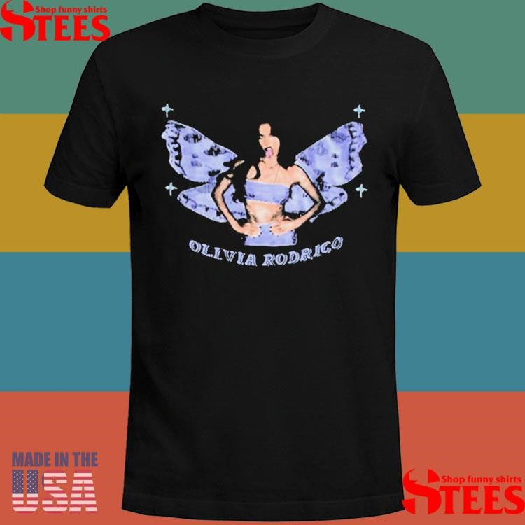 Olivia Rodrigo Butterfly Wings Shirts
