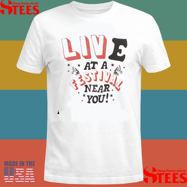 Olivia Rodrigo Live At A Festival Near You 2025 Shirts